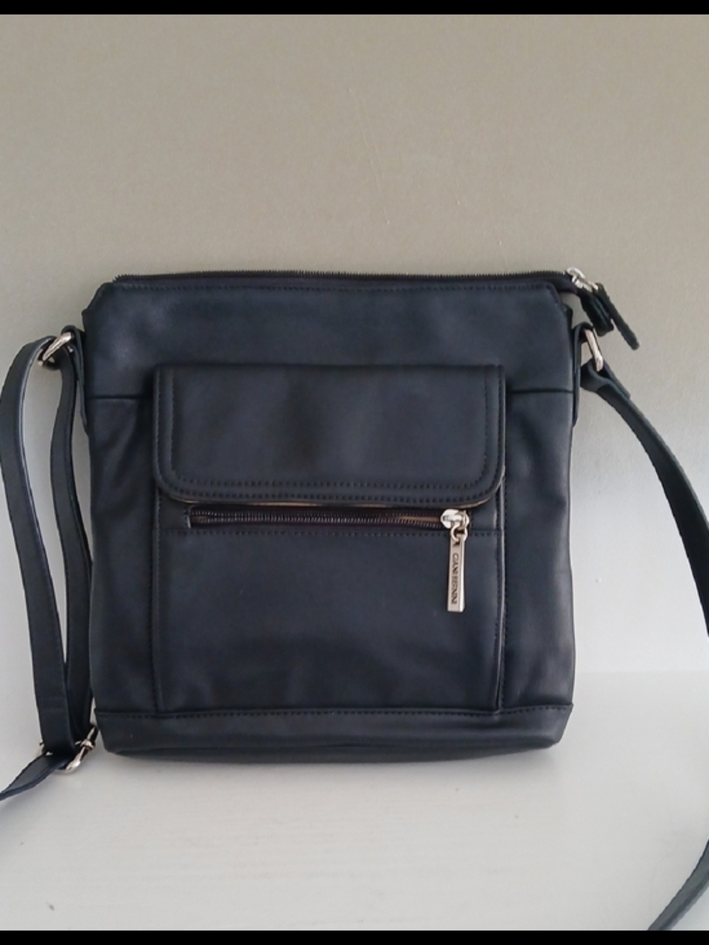 Giani Bernini Crossbody Bag with Front Flap Pocket